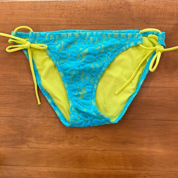 Victoria's Secret Other - Victoria’s Secret Lace Swimsuit Bottoms, Small